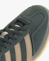 Adidas Gazelle Indoor - Shadow Green / Warm Sandstone / Wonder White | Adidas Originals Trainers | JEANSTORE