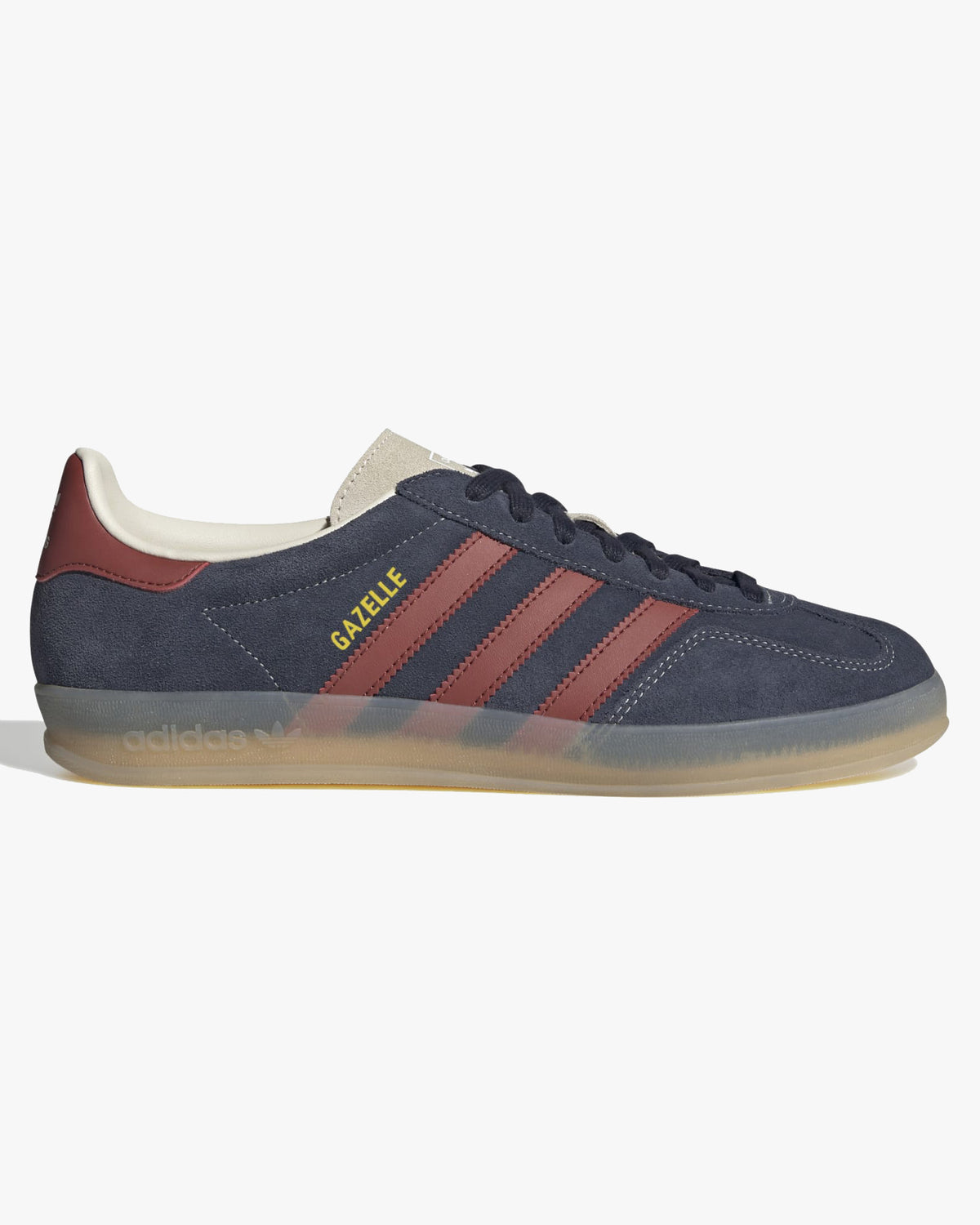Adidas Gazelle Indoor - Legend Ink / Preloved Ruby / Wonder White | Adidas Originals Trainers | JEANSTORE