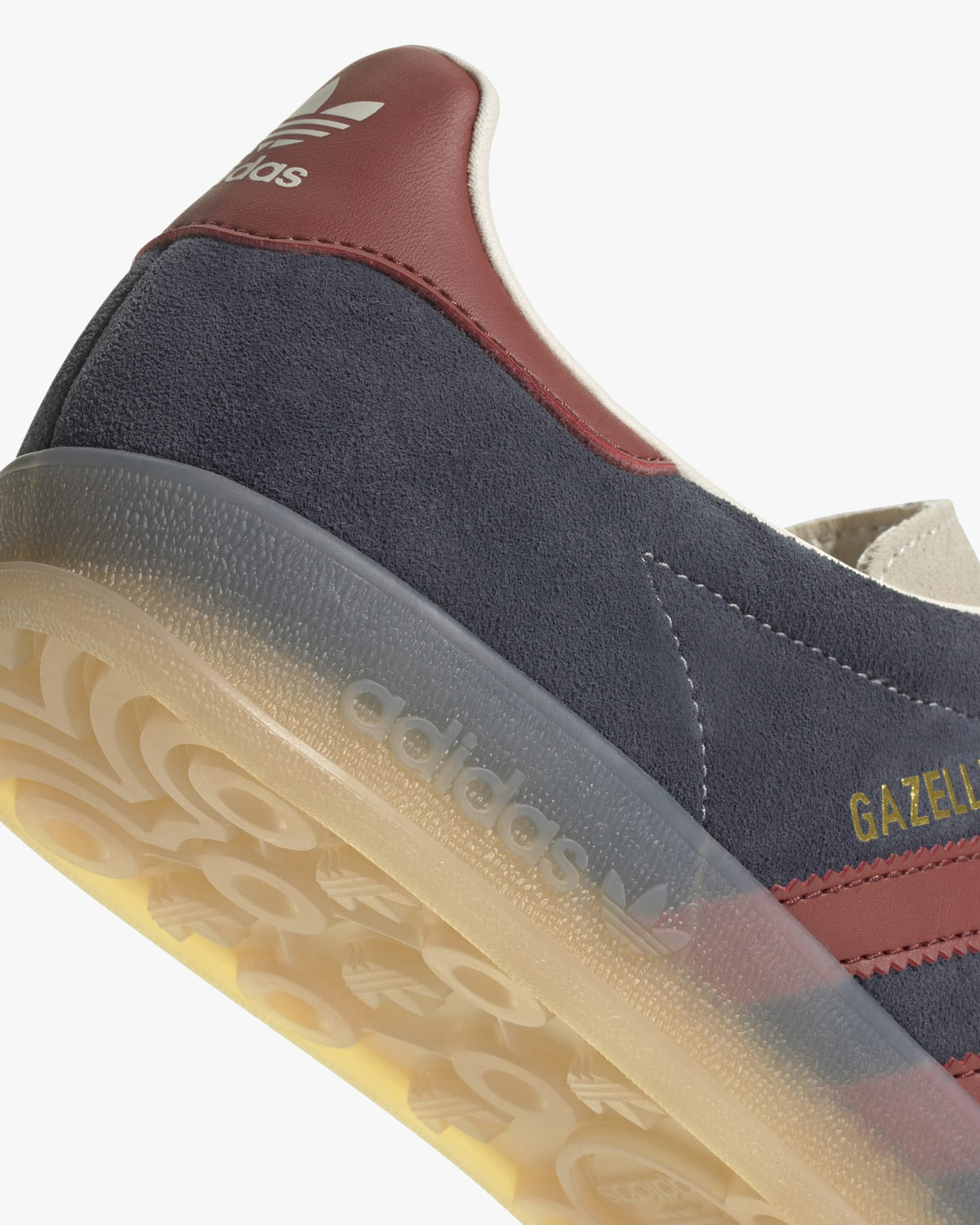 Adidas Gazelle Indoor - Legend Ink / Preloved Ruby / Wonder White | Adidas Originals Trainers | JEANSTORE
