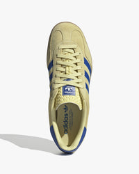 Adidas Gazelle Indoor - Powder Yellow / Royal Blue / Cloud White | Adidas Originals Trainers | JEANSTORE