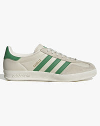 Adidas Gazelle Indoor - Chalk White / Green / Wonder White | Adidas Originals Trainers | JEANSTORE