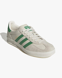 Adidas Gazelle Indoor - Chalk White / Green / Wonder White | Adidas Originals Trainers | JEANSTORE