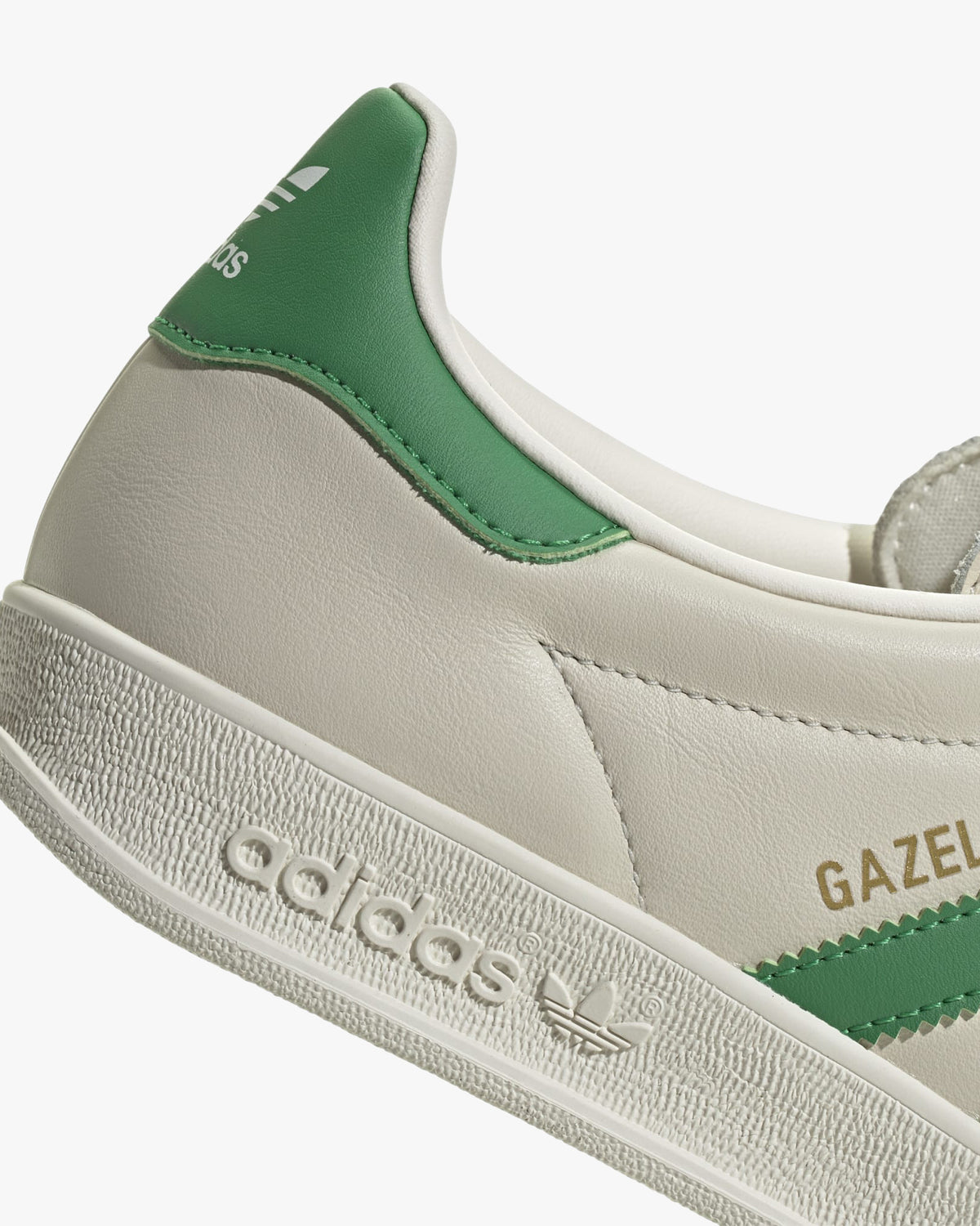 Adidas Gazelle Indoor - Chalk White / Green / Wonder White | Adidas Originals Trainers | JEANSTORE
