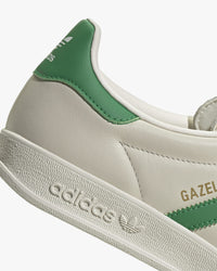 Adidas Gazelle Indoor - Chalk White / Green / Wonder White | Adidas Originals Trainers | JEANSTORE