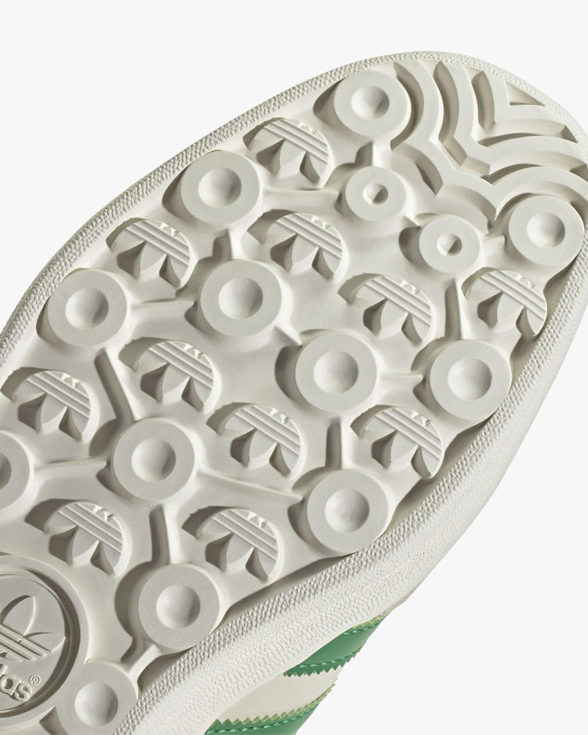 Adidas Gazelle Indoor - Chalk White / Green / Wonder White | Adidas Originals Trainers | JEANSTORE