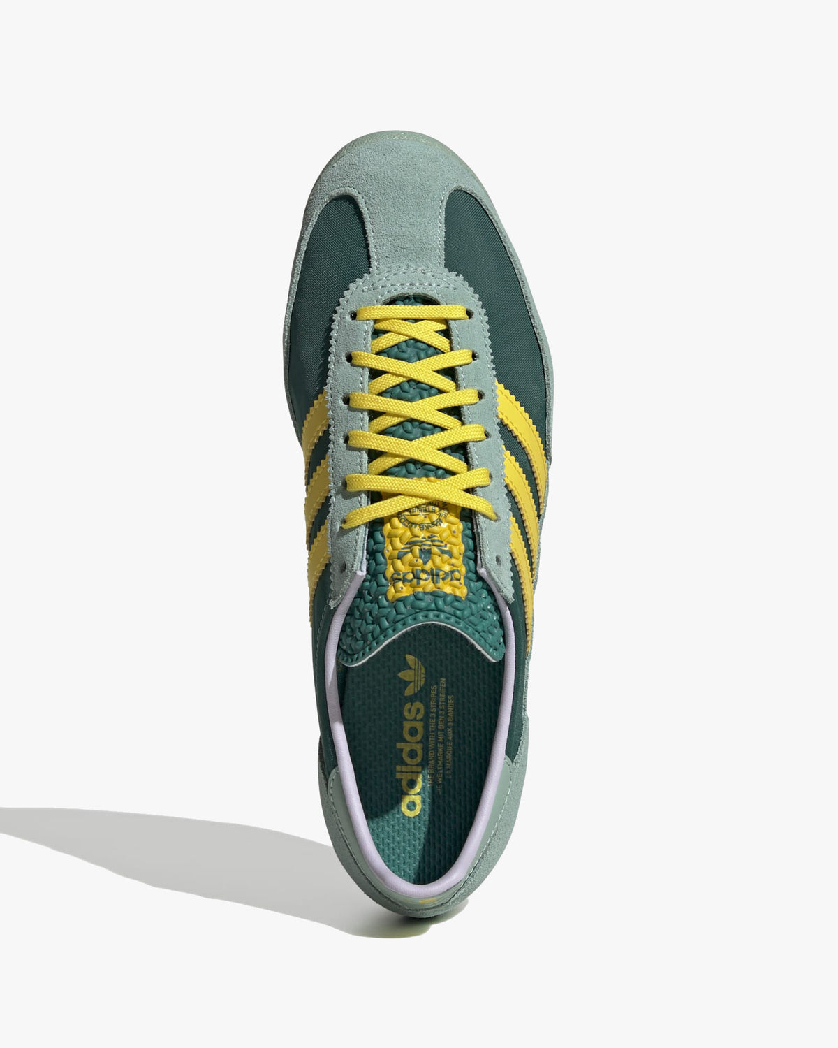 Adidas Womens SL72 OG - Active Green / Yellow / Hazy Green | Adidas Originals Trainers | JEANSTORE