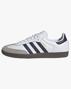 Adidas Samba OG - Cloud White / Night Indigo / Clear Granite