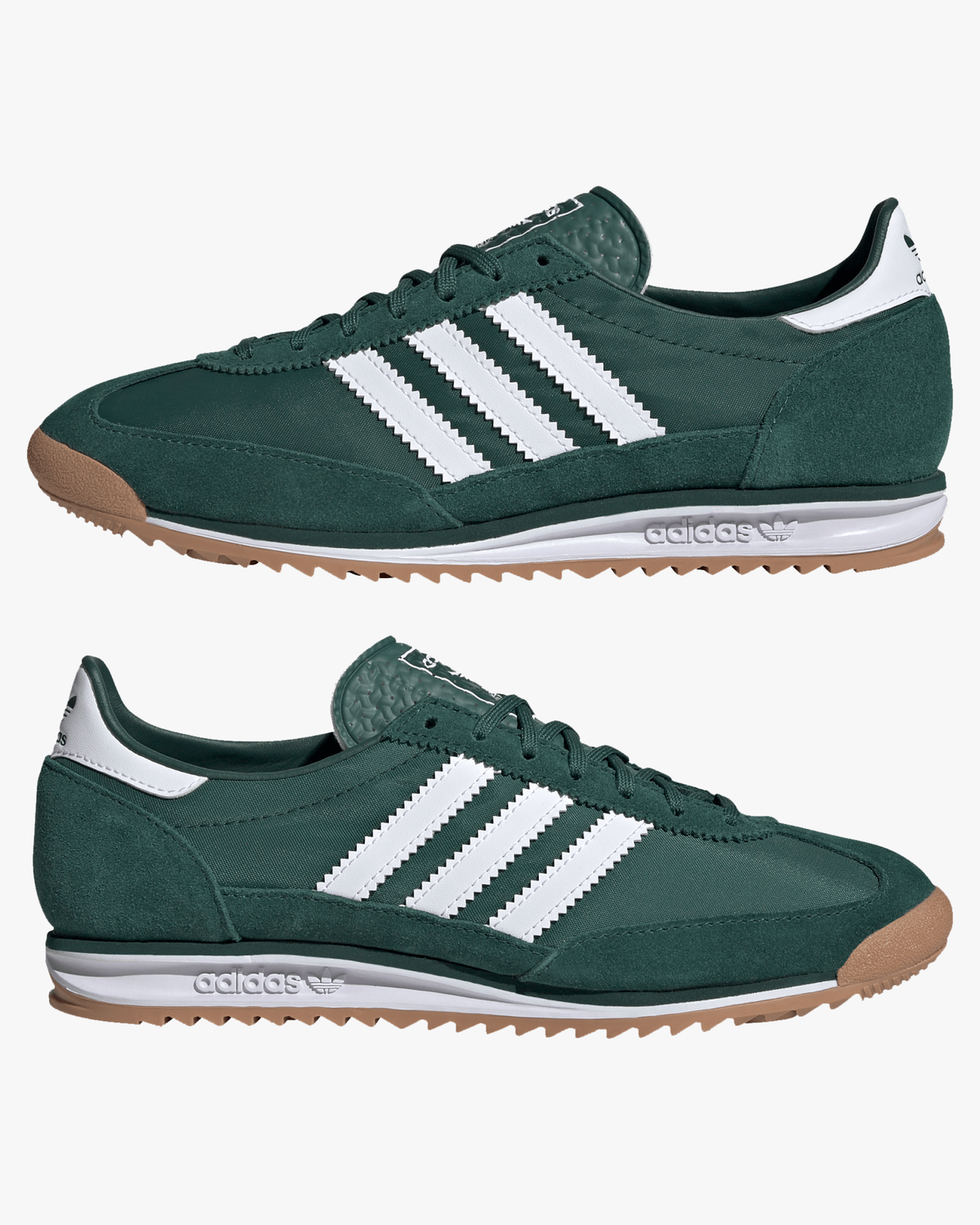 Adidas Womens SL72 OG - Collegiate Green / Cloud White | Adidas Originals Trainers | JEANSTORE