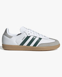 Adidas Womens Samba OG - Cloud White / Collegiate Green / Grey Two | Adidas Originals Trainers | JEANSTORE