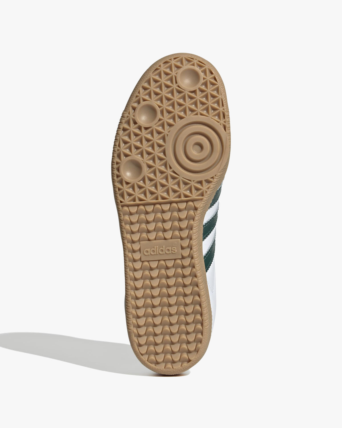 Adidas Womens Samba OG - Cloud White / Collegiate Green / Grey Two | Adidas Originals Trainers | JEANSTORE