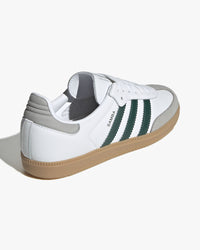 Adidas Womens Samba OG - Cloud White / Collegiate Green / Grey Two | Adidas Originals Trainers | JEANSTORE