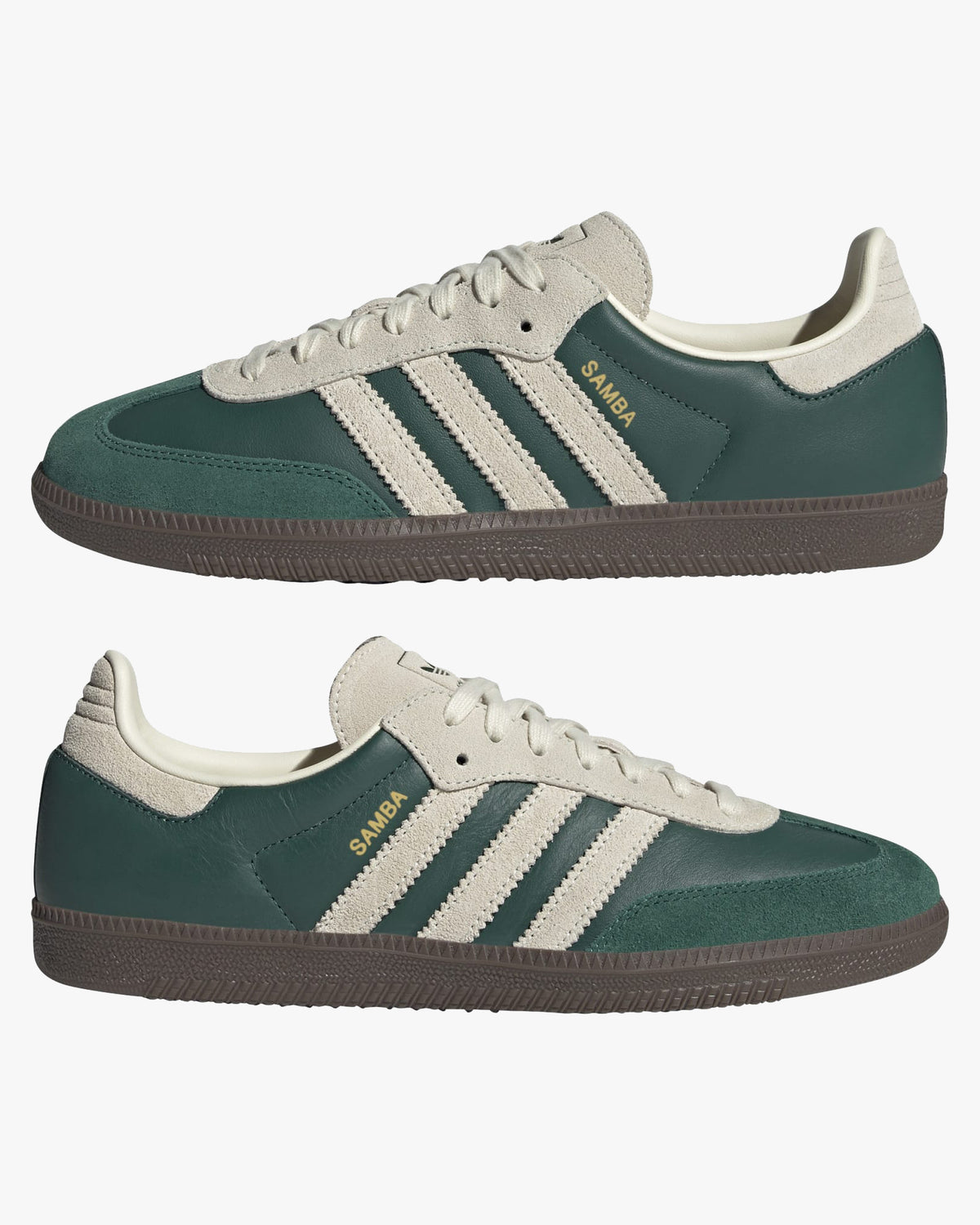 Adidas Samba OG - Collegiate Green / Cream White / Gum 5 | Adidas Originals Trainers | JEANSTORE