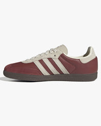 Adidas Samba OG - Preloved Ruby / Cream White / Gum | Adidas Originals Trainers | JEANSTORE