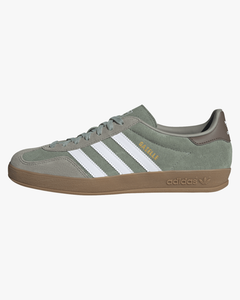Adidas Gazelle Indoor - Silver Pebble / Silver Green / Cloud White