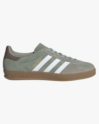 Adidas Gazelle Indoor - Silver Pebble / Silver Green / Cloud White | Adidas Originals Trainers | JEANSTORE