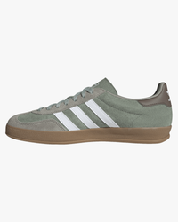 Adidas Gazelle Indoor - Silver Pebble / Silver Green / Cloud White | Adidas Originals Trainers | JEANSTORE