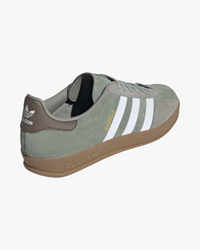 Adidas Gazelle Indoor - Silver Pebble / Silver Green / Cloud White | Adidas Originals Trainers | JEANSTORE