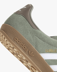 Adidas Gazelle Indoor - Silver Pebble / Silver Green / Cloud White | Adidas Originals Trainers | JEANSTORE