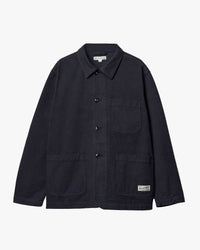 Merz b. Schwanen JKT05 Workers Cotton Twill Jacket - Charcoal