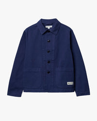 Merz b. Schwanen JKT08 Cropped Workers Jacket - Ink Blue