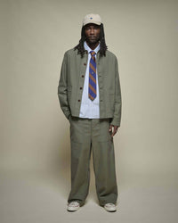 Merz b. Schwanen JKT08SC Cropped Workers Jacket - Army | Merz b. Schwanen Jackets & Coats | Jeanstore