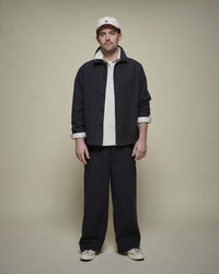Merz b. Schwanen JKT08SC Cropped Workers Jacket - Storm Black | Merz b. Schwanen Jackets & Coats | Jeanstore