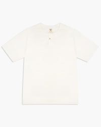 Jackman Henley Neck Tee - White | Jackman T Shirts | JEANSTORE
