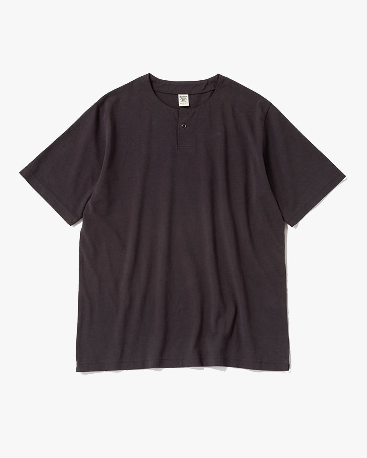 Jackman Henley Neck Tee - Ink Black | Jackman T Shirts | JEANSTORE