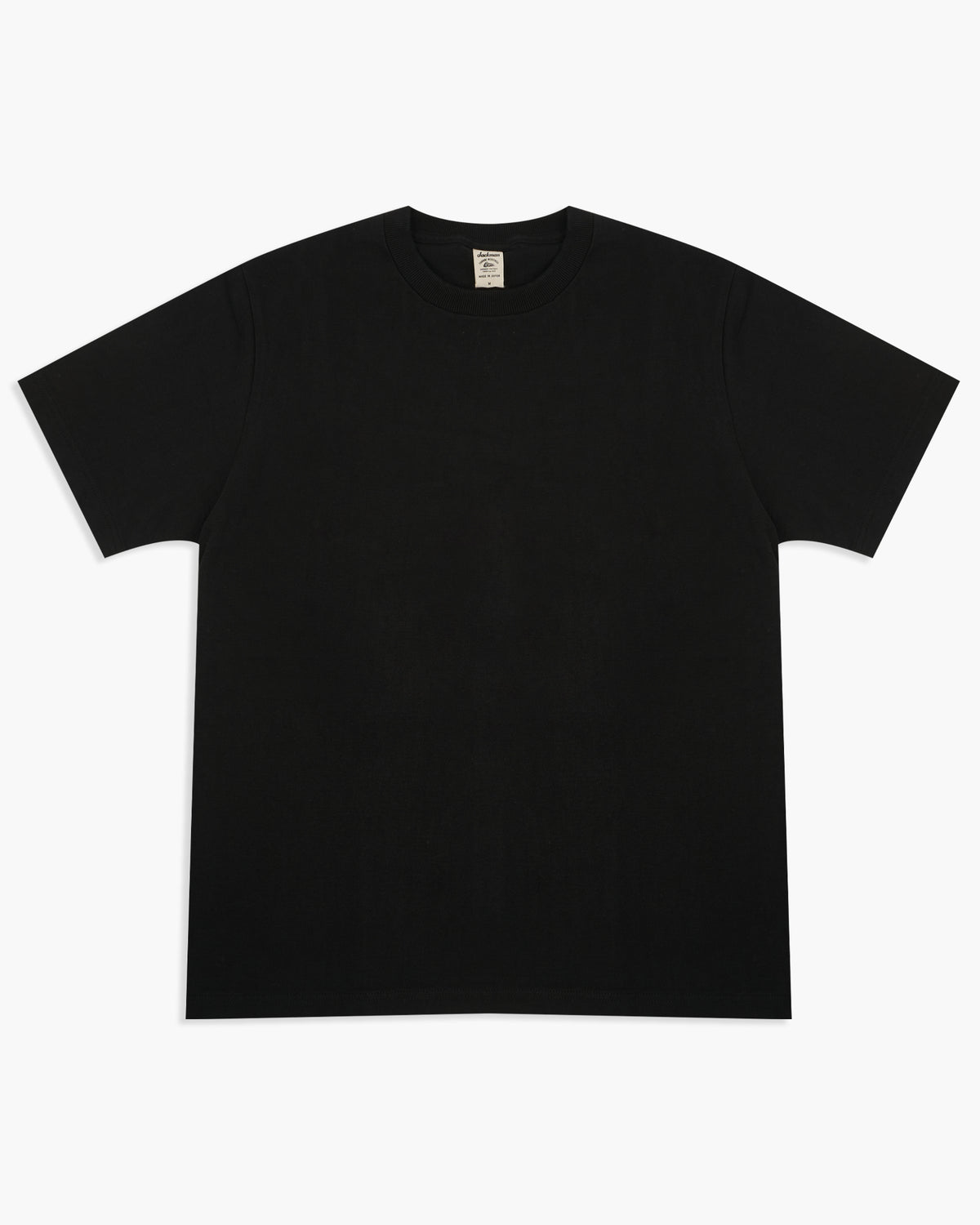 Jackman Dotsume Tee - Black | Jackman T Shirts | JEANSTORE