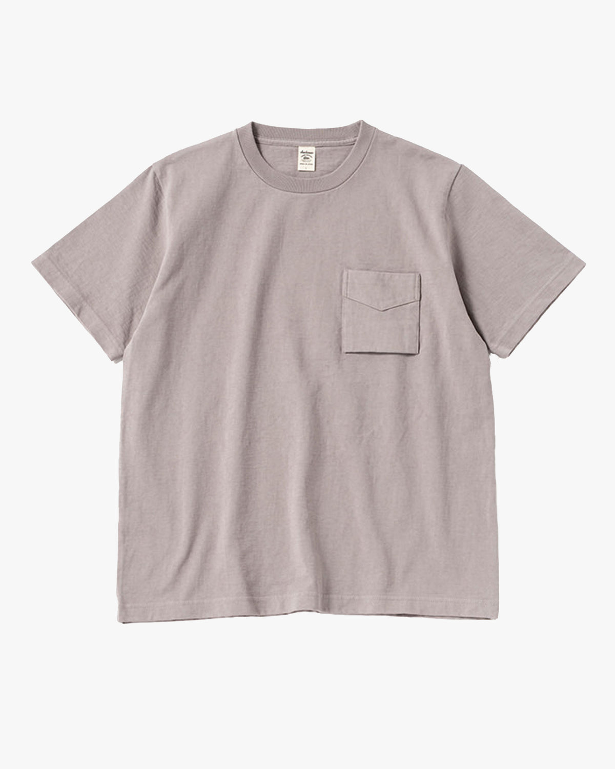 Jackman Dotsume Pocket Tee - Elephant Grey | Jackman T Shirts | JEANSTORE