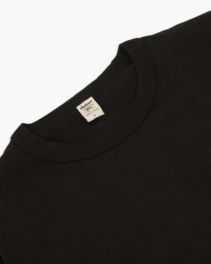 Jackman Dotsume L/S Tee - Black