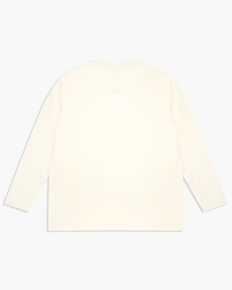 Jackman Dotsume L/S Tee - Off White