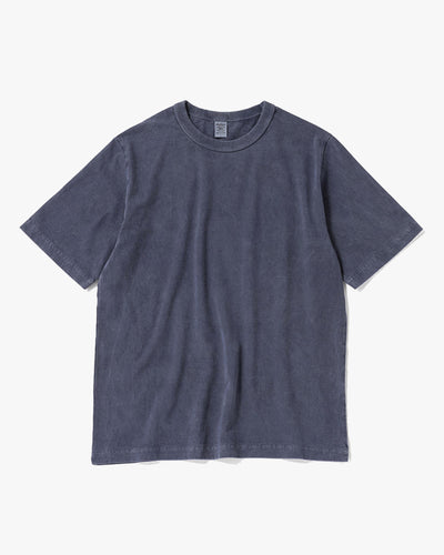 Jackman Pigment Dyed Lead Off Tee - Faded Navy