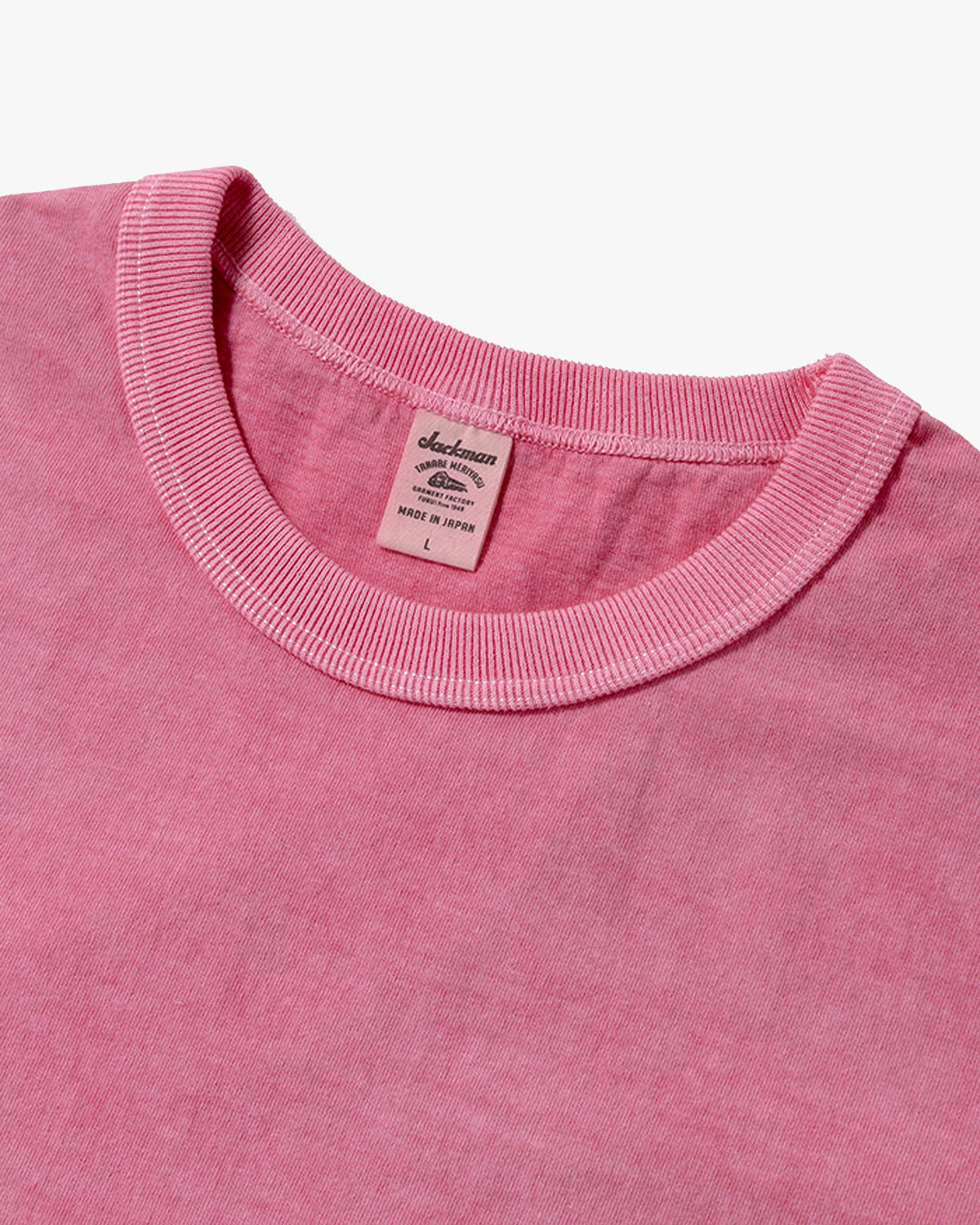 Jackman Pigment Dyed Lead Off Tee - Faded Rose