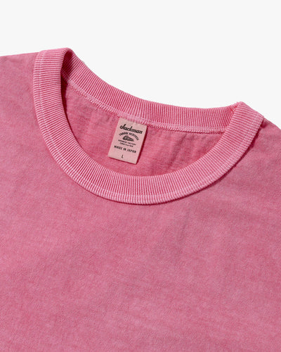 Jackman Pigment Dyed Lead Off Tee - Faded Rose