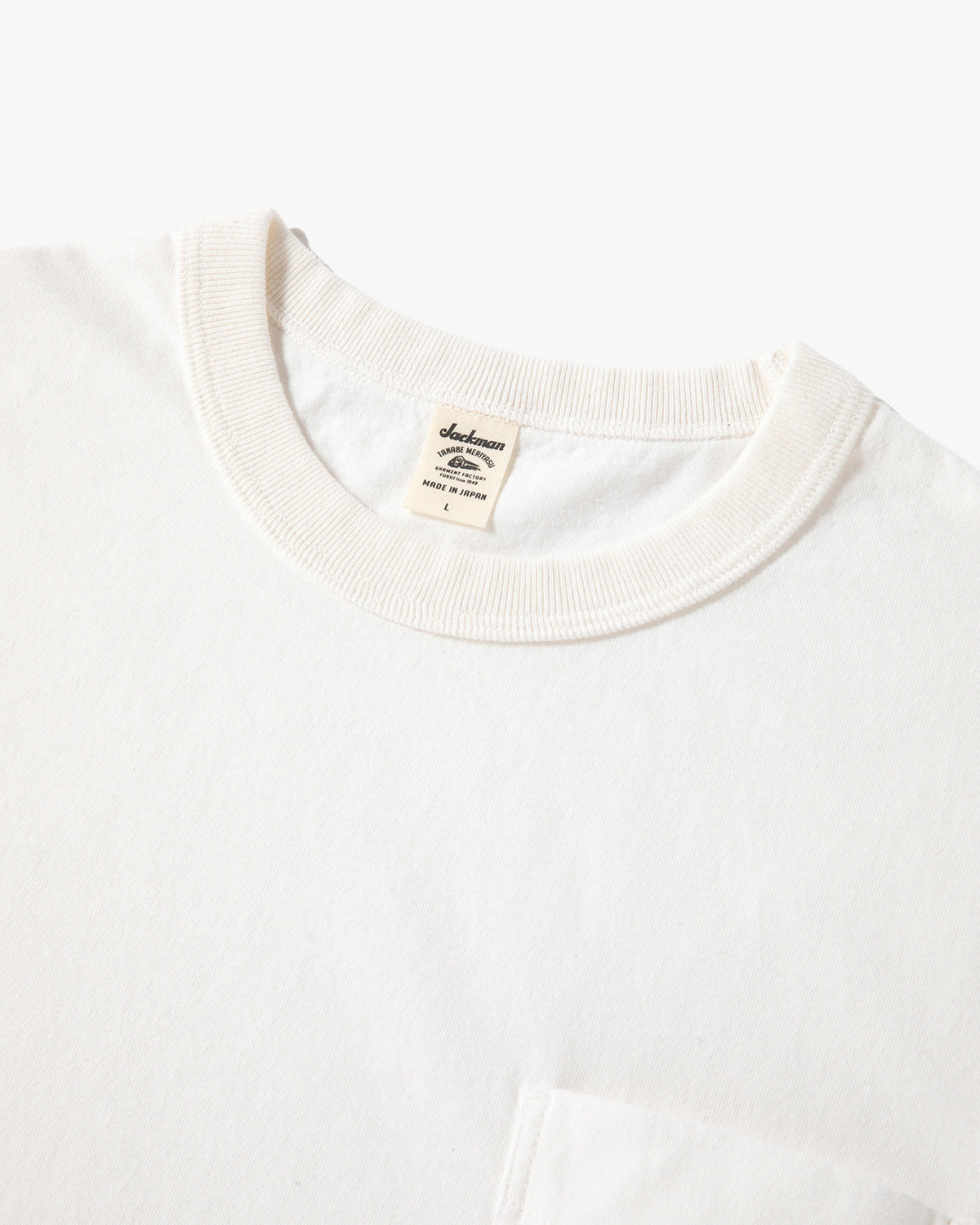 Jackman Pocket Tee - White | Jackman T Shirts | JEANSTORE