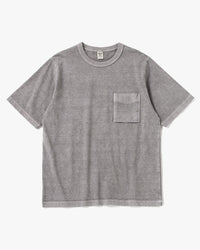Jackman Pigment Dyed Pocket Tee - Faded Medium Grey