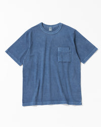 Jackman Pigment Dyed Pocket Tee - Faded Blue