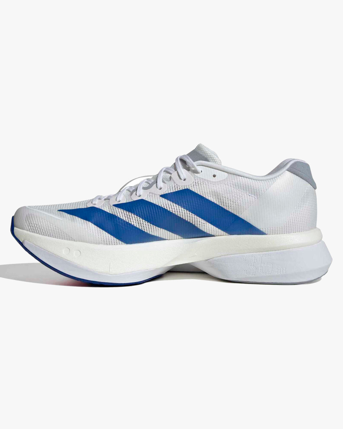 Adidas Adizero Boston 13 - White / Royal Blue / Halo Silver