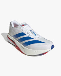 Adidas Adizero Boston 13 - White / Royal Blue / Halo Silver