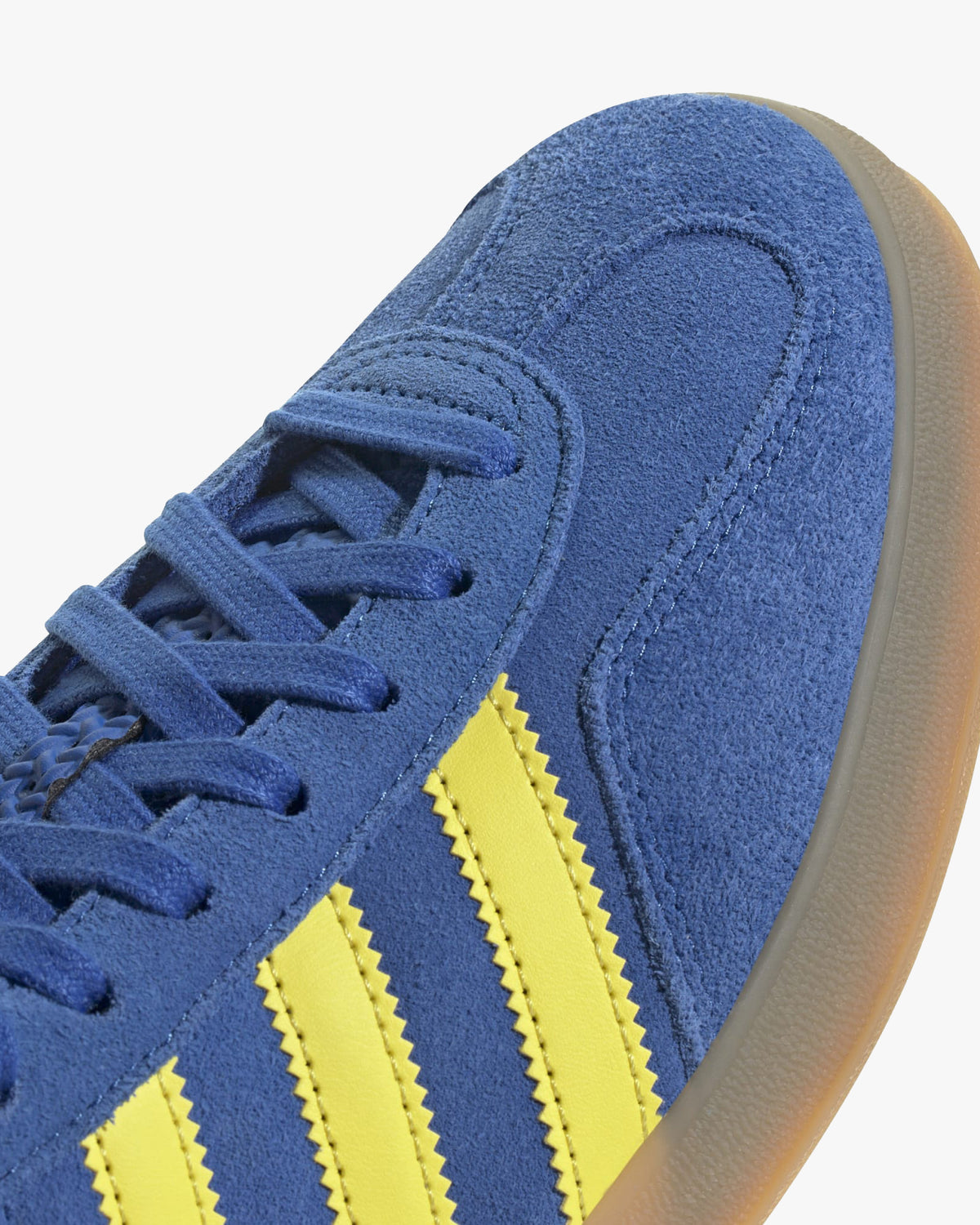 Adidas Gazelle Indoor - Blue / Pure Sulfur / Gum | Adidas Originals Trainers | JEANSTORE