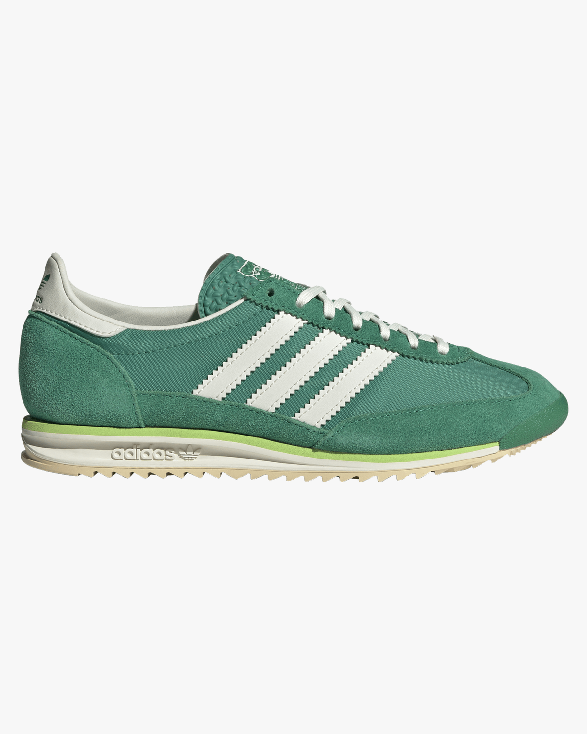 Adidas Womens SL72 OG - Court Green / Ivory / Crystal Sand | Adidas Originals Trainers | JEANSTORE
