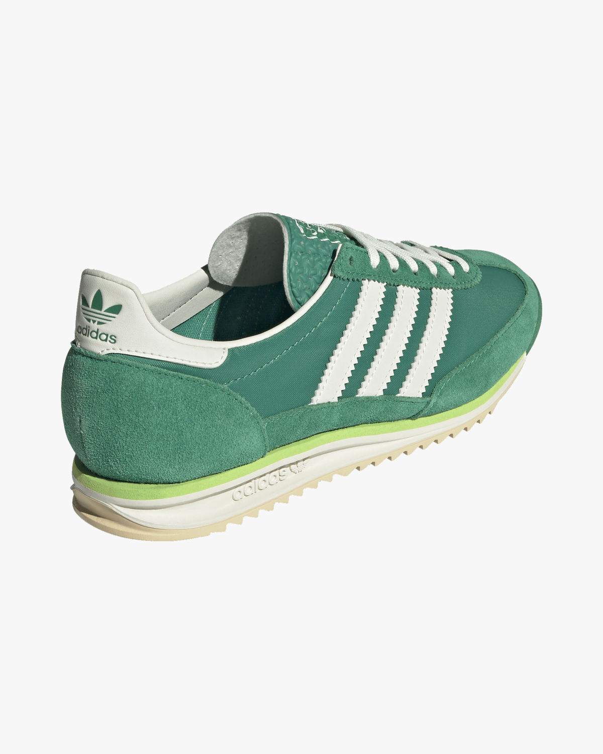 Adidas Womens SL72 OG - Court Green / Ivory / Crystal Sand | Adidas Originals Trainers | JEANSTORE