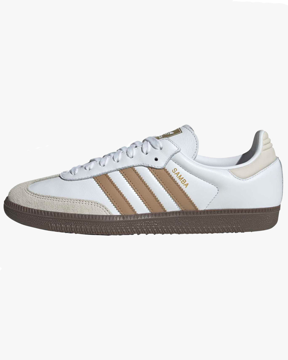Adidas Samba OG - Cloud White / Cardboard / Gum | Adidas Originals Trainers | JEANSTORE