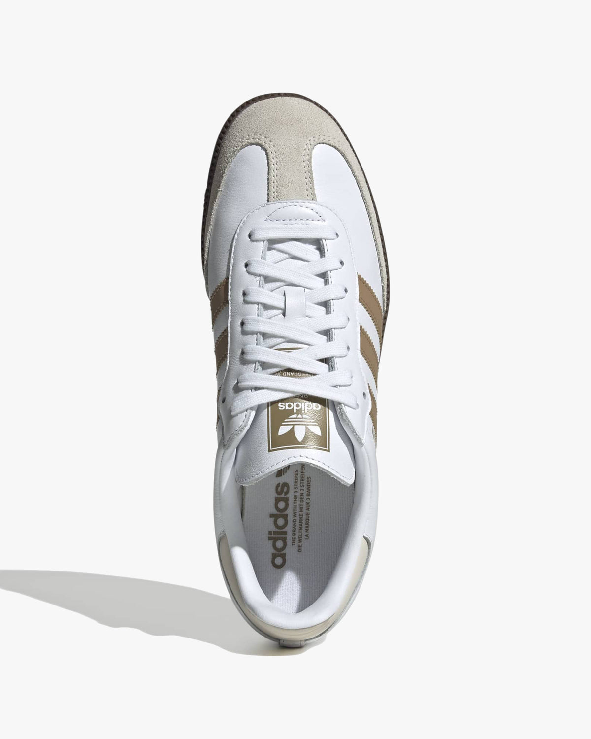 Adidas Samba OG - Cloud White / Cardboard / Gum | Adidas Originals Trainers | JEANSTORE