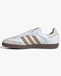 Adidas Samba OG - Cloud White / Cardboard / Gum | Adidas Originals Trainers | JEANSTORE