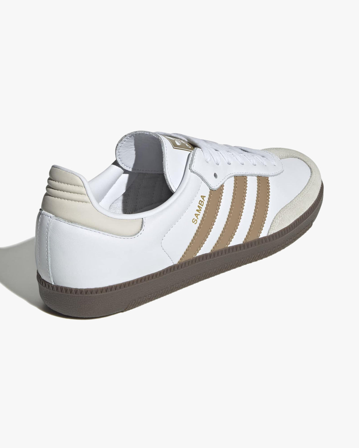 Adidas Samba OG - Cloud White / Cardboard / Gum | Adidas Originals Trainers | JEANSTORE