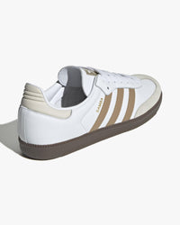 Adidas Samba OG - Cloud White / Cardboard / Gum | Adidas Originals Trainers | JEANSTORE