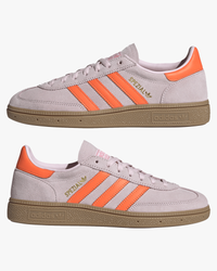 Adidas Womens Handball Spezial - Clear Pink / Solar Orange / Gum | Adidas Originals Trainers | JEANSTORE