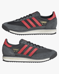 Adidas SL72 RS - Carbon / Real Coral / Grey Six | Adidas Originals Trainers | JEANSTORE